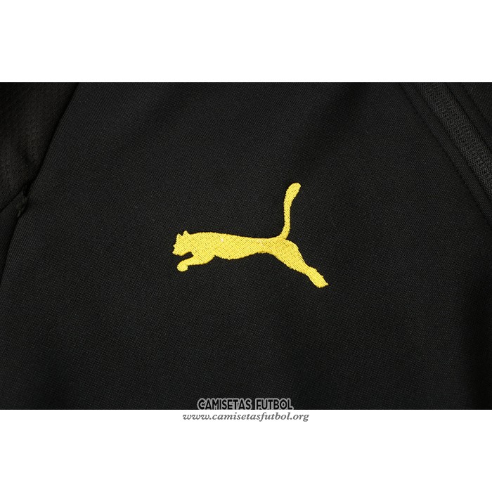 Chaqueta con Capucha del Borussia Dortmund 2021/2022 Negro